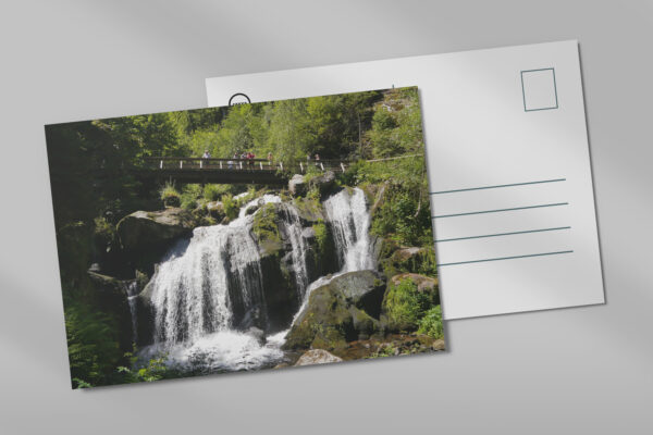 raxxa Postkarte: Triberger Wasserfall im Schwarzwald