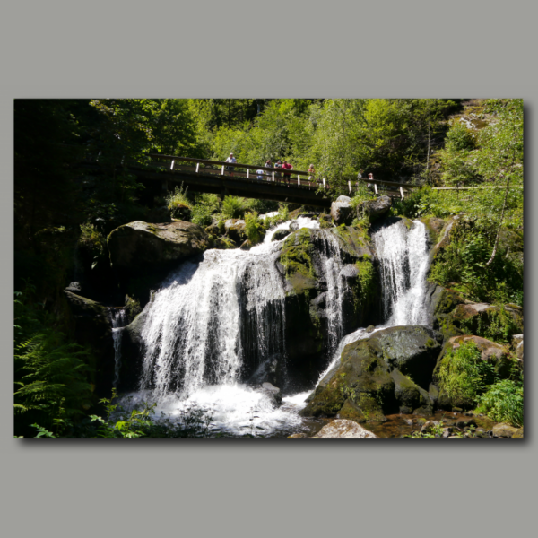 Poster: Triberger Wasserfall im Schwarzwald