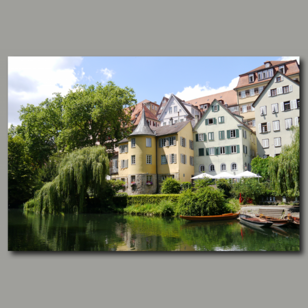 Poster : Le Neckar à Tübingen