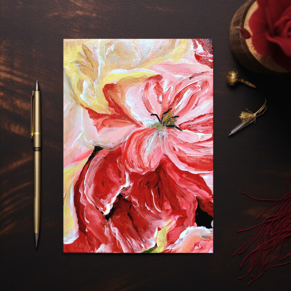 raxxa Postkarte: Valentine blooms III