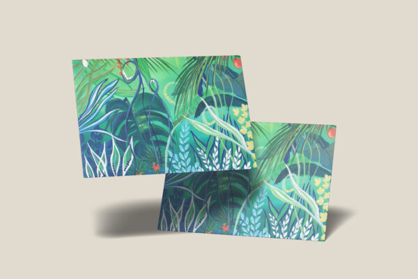 raxxa Postkarte: Green jungle II