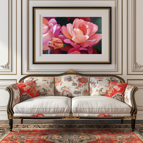 Poster: Peachy peony - immagine 4