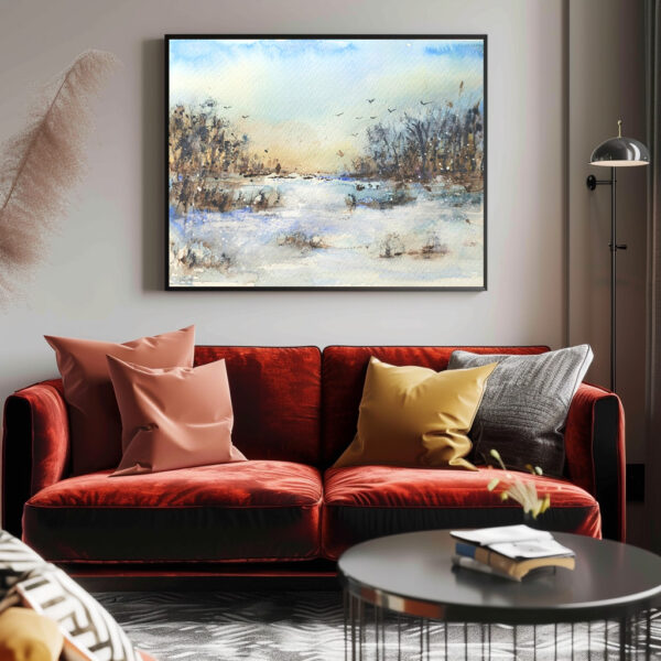 Poster: Winterlandschaft - Image 3