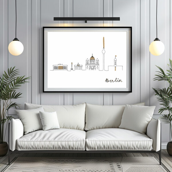 Poster: Skyline Berlin