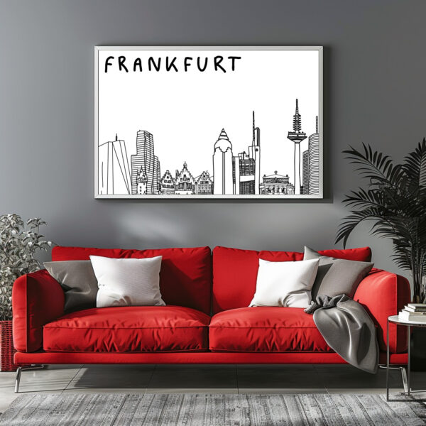 Poster: Skyline Frankfurt - immagine 3