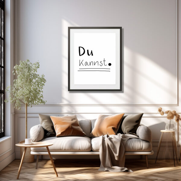 Poster: Du Kannst.