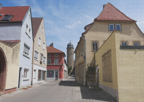 raxxa Premium-Puzzle: Turm in Gerolzhofen – Bild 2