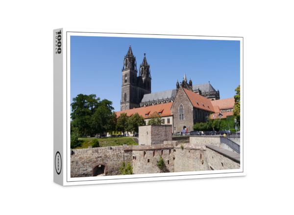 raxxa Premium-Puzzle: Festung mit Magdeburger Dom