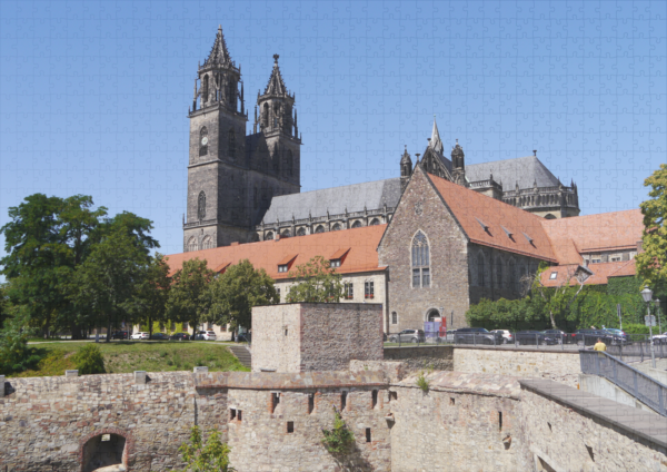 raxxa Premium-Puzzle: Festung mit Magdeburger Dom – Bild 2