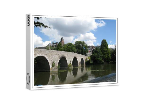 raxxa Premium-Puzzle: Alte Lahnbrücke in Wetzlar