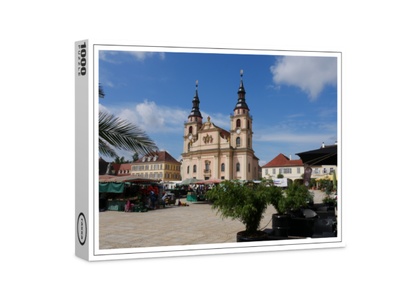 Puzzle raxxa Premium: Iglesia de la plaza del mercado de Ludwigsburg