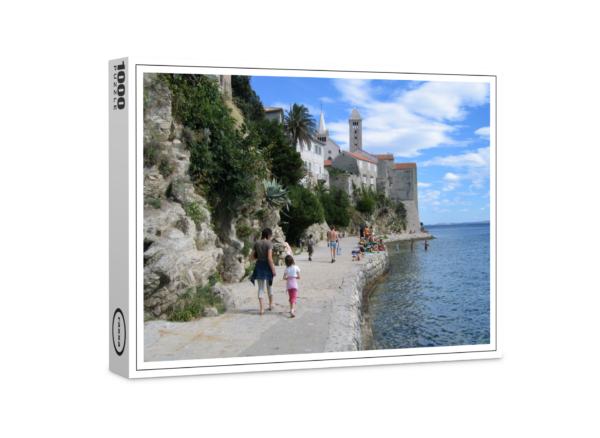 Puzzle Premium raxxa: Isla Rab en Croacia