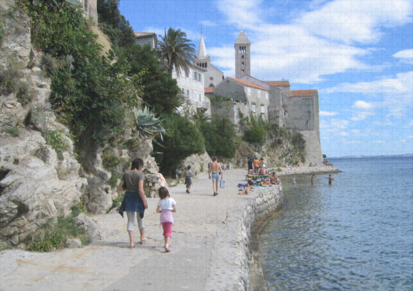 raxxa Premium-Puzzle: Insel Rab in Kroatien - Imagen 2