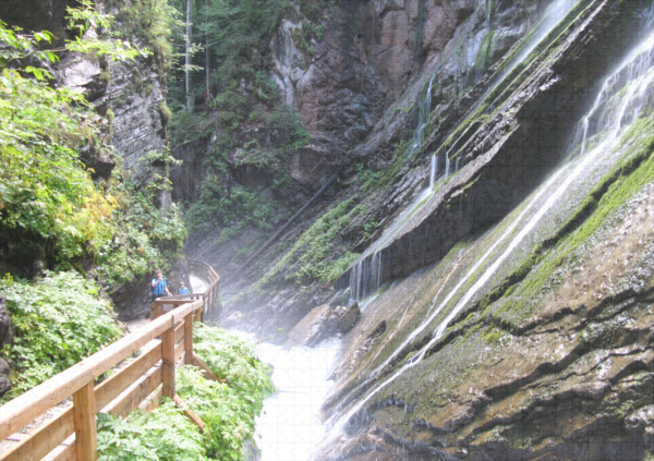 raxxa Premium-Puzzle: Wimbachklamm in den Alpen Bayern – Bild 2