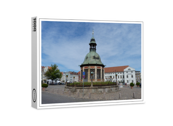 raxxa Premium-Puzzle: Wasserkunst Marktplatz Wismar