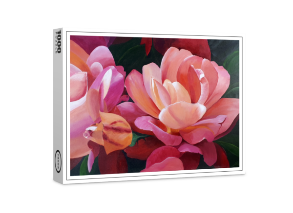 Puzzle premium raxxa : Peachy peony