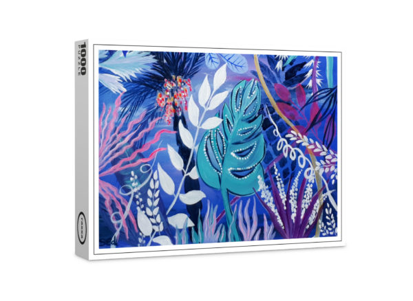 raxxa Premium-Puzzle: Blue jungle I