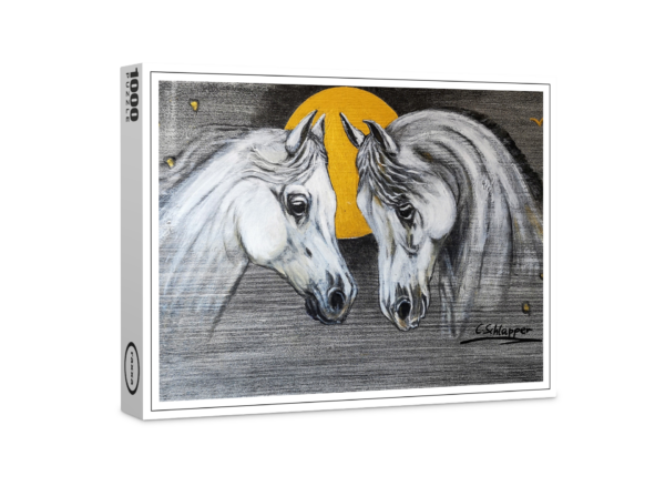 Puzzle premium raxxa : l'amour des chevaux