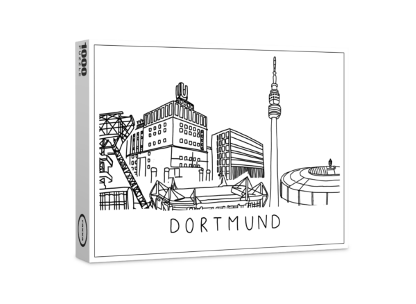 raxxa Premium-Puzzle: Skyline Dortmund