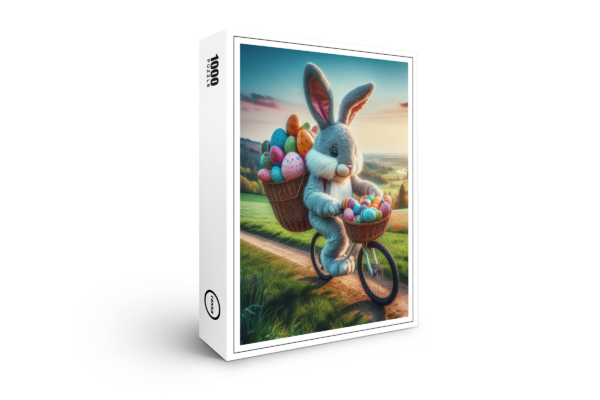 puzzle premium di raxxa: ruota del coniglietto di Pasqua 1