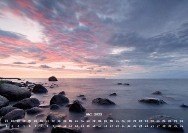 raxxa Premium-Monatskalender Landscapes 2025 - Image 7